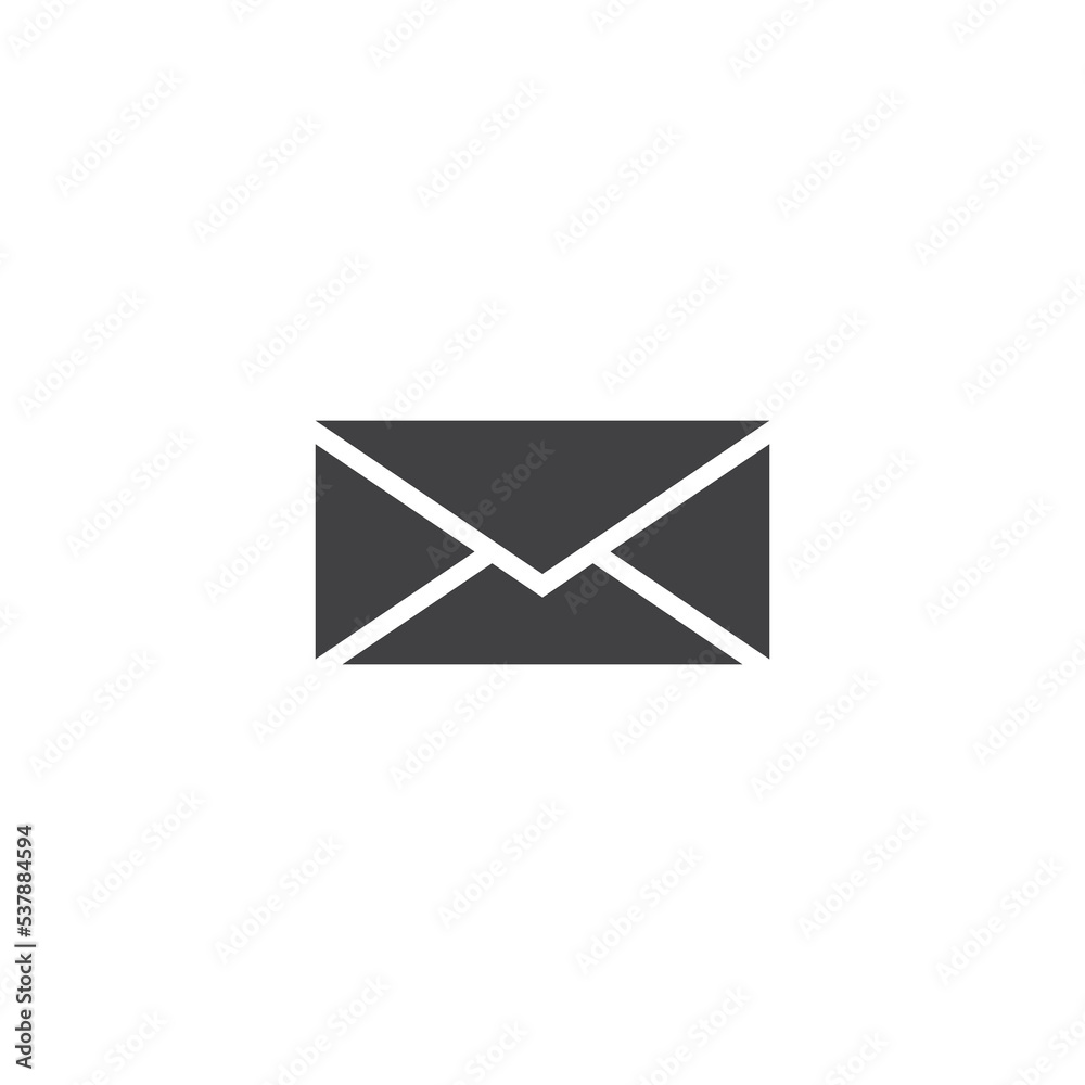 Envelope Icon Design Vector Template Illustration Envelope Icon Design Vector Template Illustration