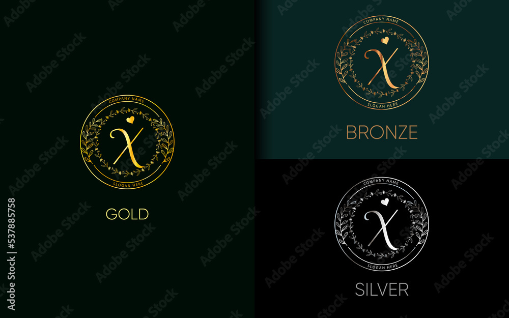 Naklejka premium business letter logo 