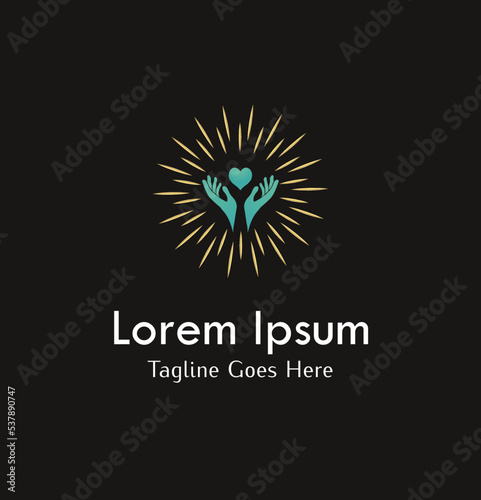 Energy Healing Center Logo design and Spiritual Healing Coach Logo Design
