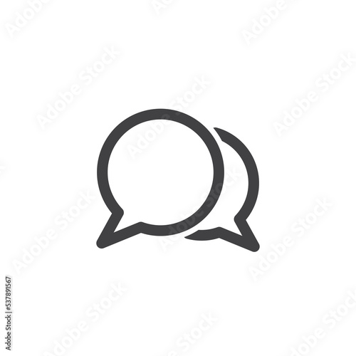 Bubble chat icon