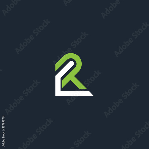 LR or RL logo and icon design