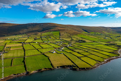 Valentia Island in Ireland Aerial View with Drone | Traumhafte Landschaften auf Valentia Island photo