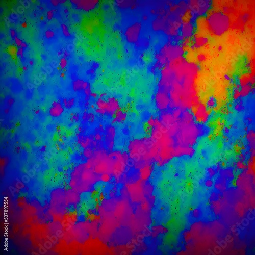 Abstract "Splash of bright colors" (image) ver.13 © Oleg