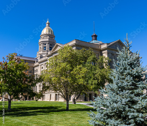 The Wyoming State Capitol Building, Cheyenne, Wyoming, USA