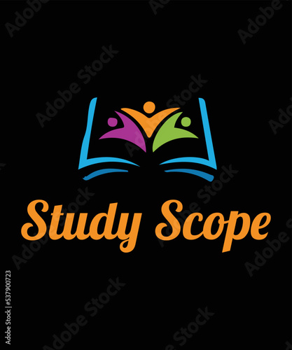 Study Scope typography t shirt design