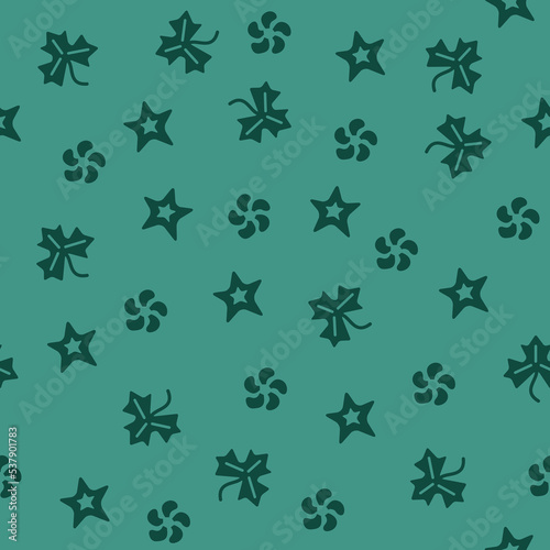 Seamless patterns, Set of floral design elements. Beautiful for print textile and background. Vector illustration