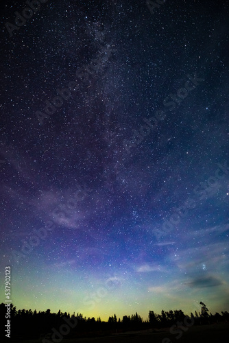 Milky Way at Bruce Peninsula National Park  Singing Sands Beach Tobermory