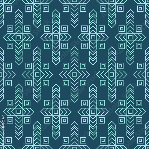 Seamless pattern geometric style, ornamental vector patterns. Best print textile and backgrounds.