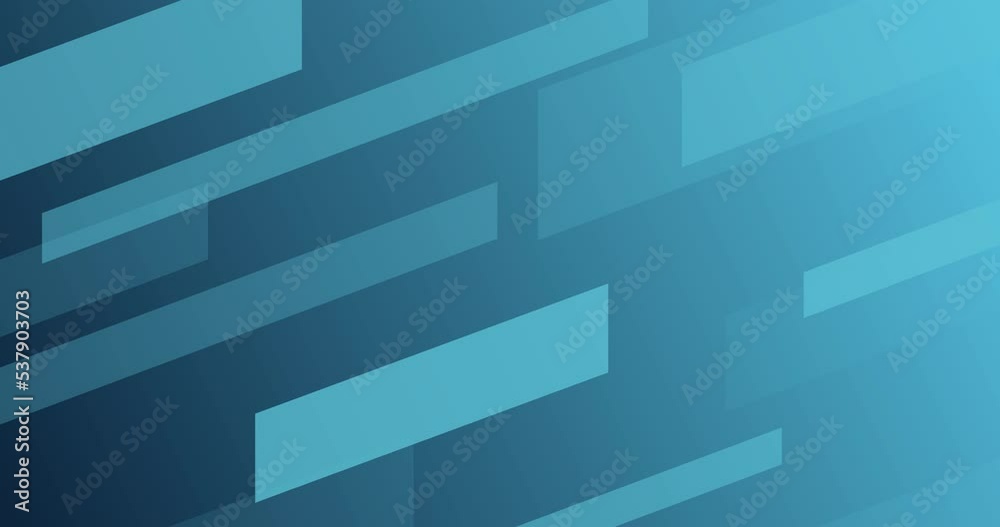 blue gradient flying rectangle background animation
