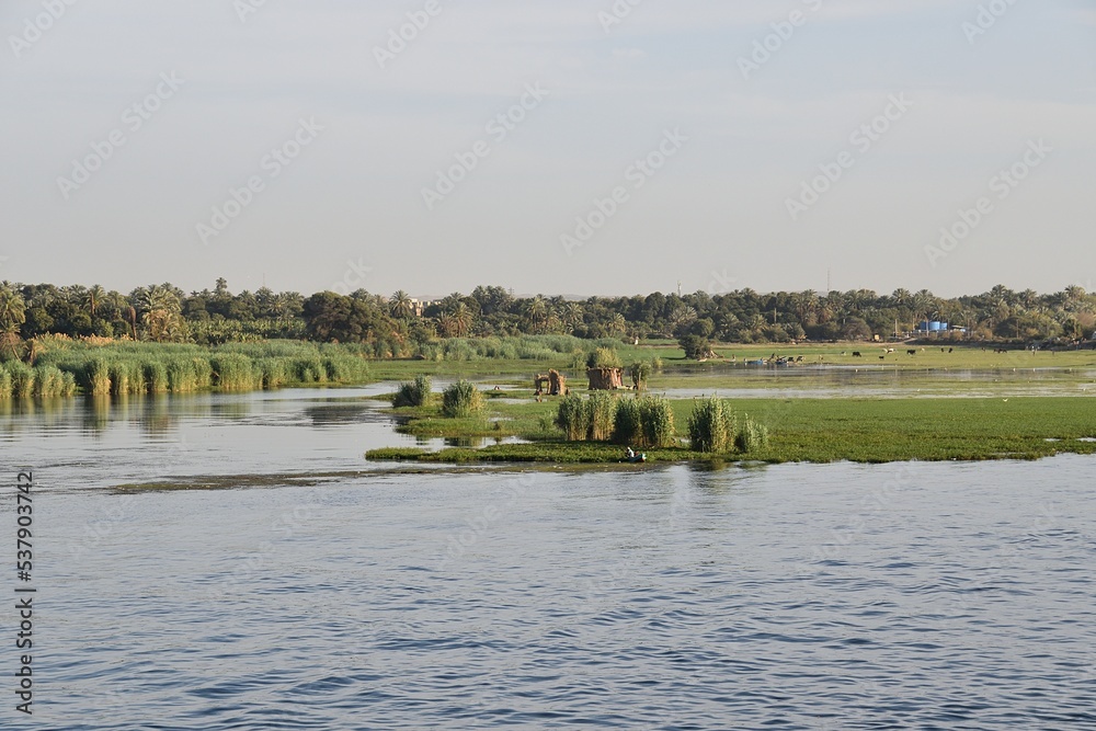 Rzeka Nil panorama