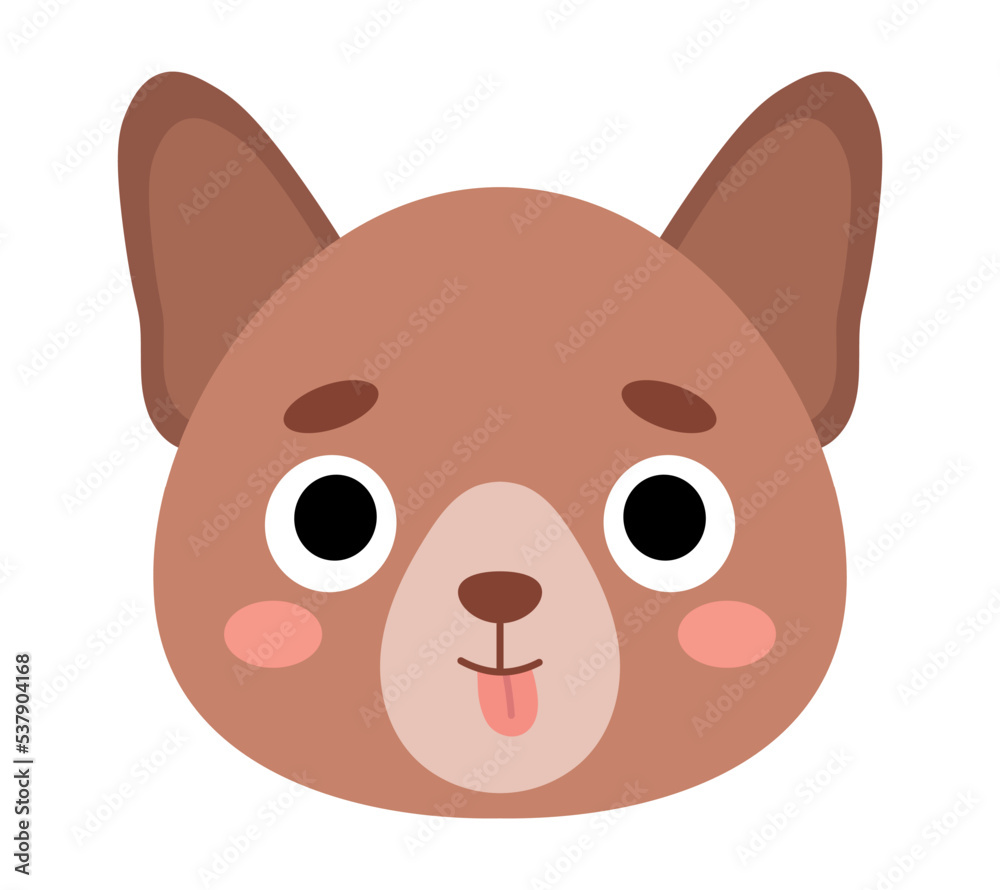 Cute Dog Baby Illustration, Funny Farm Animal, Puppy Cartoon Vector Cute Dog Baby Illustration, Funny Farm Animal, Puppy Cartoon Vector
