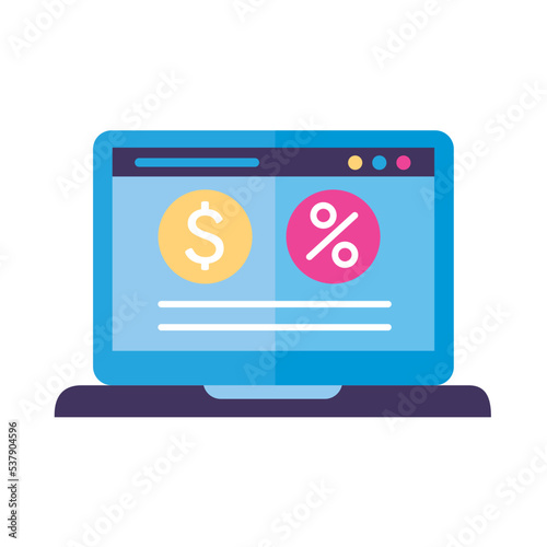 percent symbol in laptop