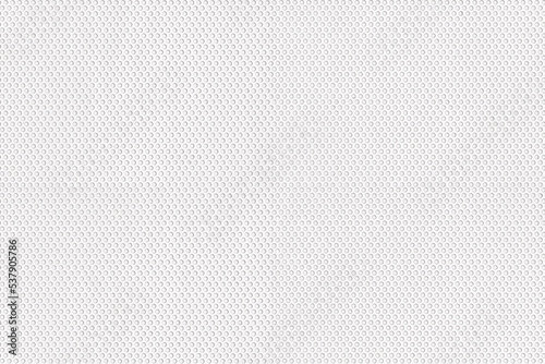 Perforated or one way vision window film, closeup detail to white plastic foil with small holes - seamless tileable texture image width 20cm