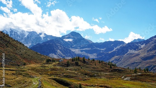 Schweiz Simplon Pass Alpen Gletscher
