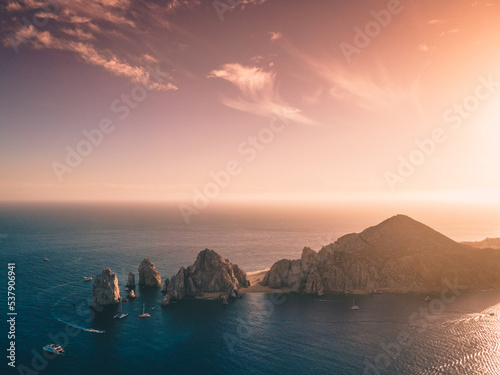 Sunset at Los Cabos Baja California photo