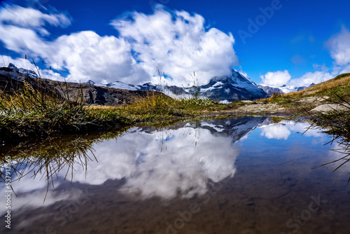 lake in the mountains