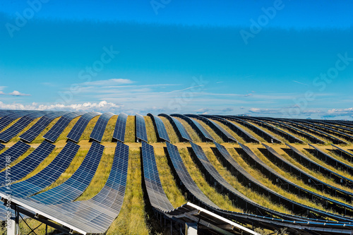Puimichel. France. Alpes-de-Haute-Provence. Les Mees. Solar farm