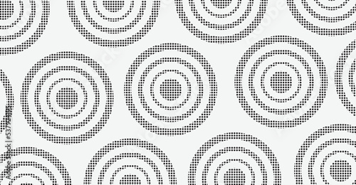 circle haftone texture background pattern