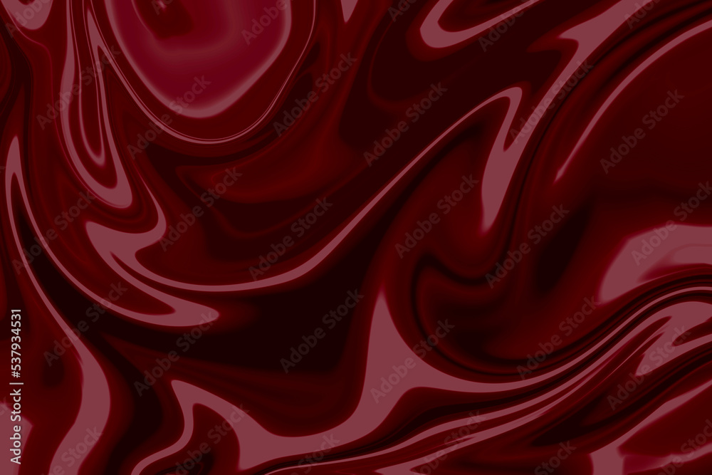 Fototapeta premium Red satin background. Red silk or satin luxury fabric texture can use as abstract background.
