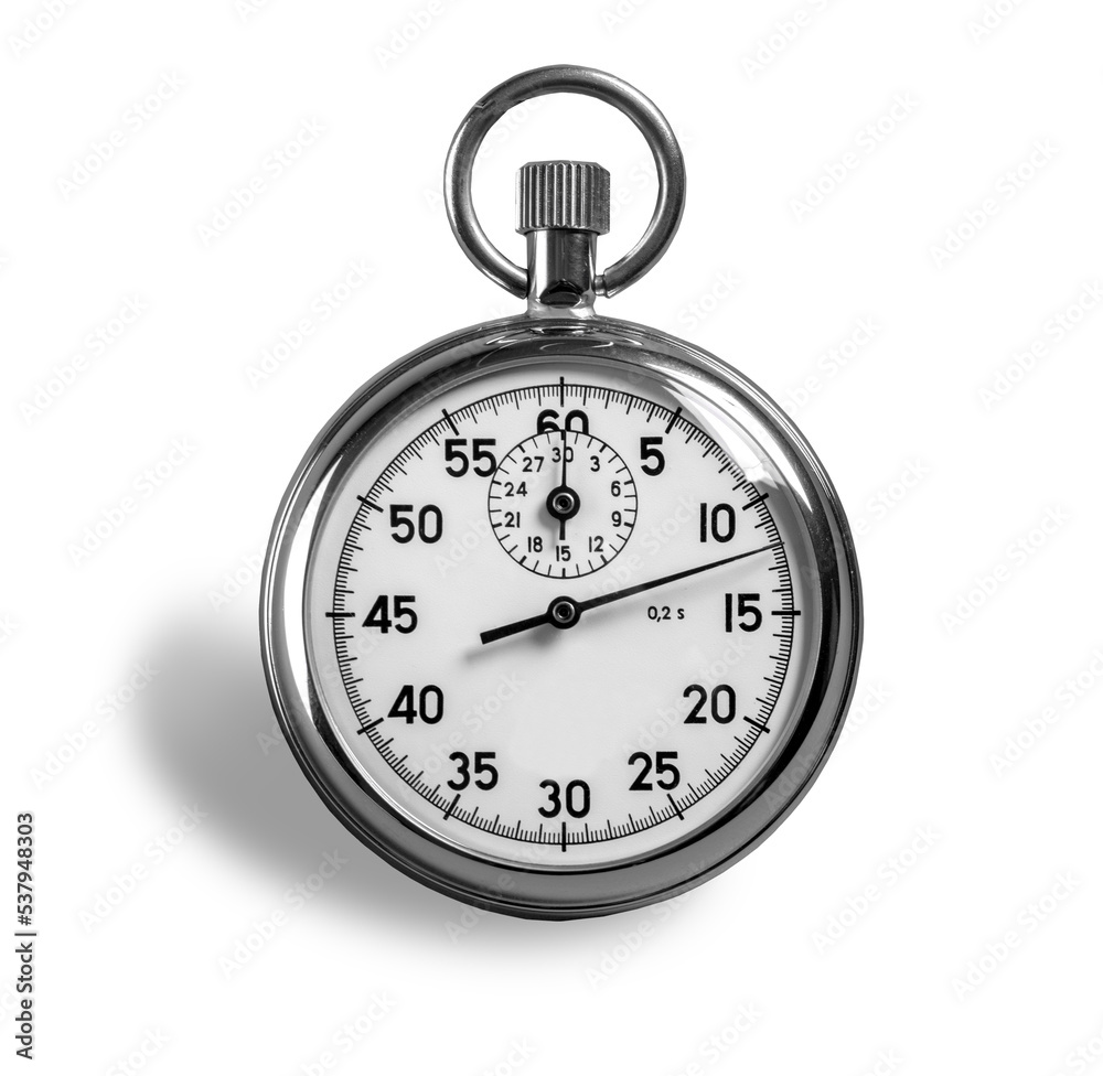 Stopwatch on white background with clipping path Stopwatch on white background with clipping path