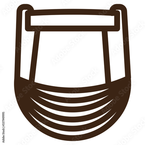 baking tools pastry blender dough tool icon