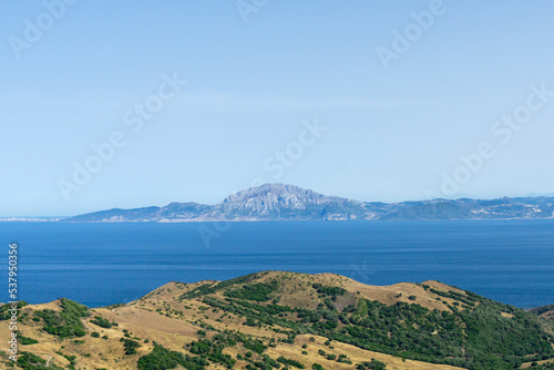 Landscape photography with the mediterranean sea in the background