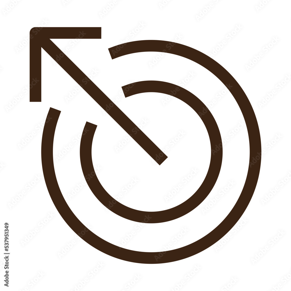 share sign to web outline icon