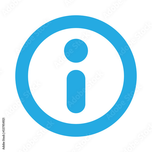 info or information icon symbol signs for apps and websites with transparent background PNG