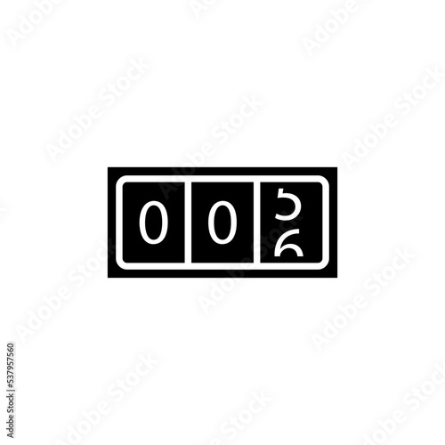 counter icon vector design templates