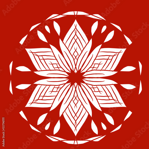 Template for laser cutting wall clock. Vector maket