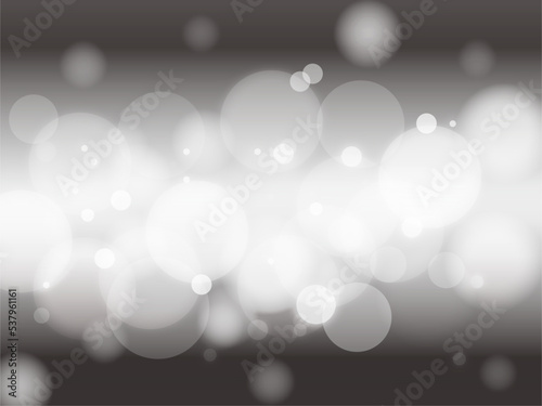 ball bokeh (monochrome)