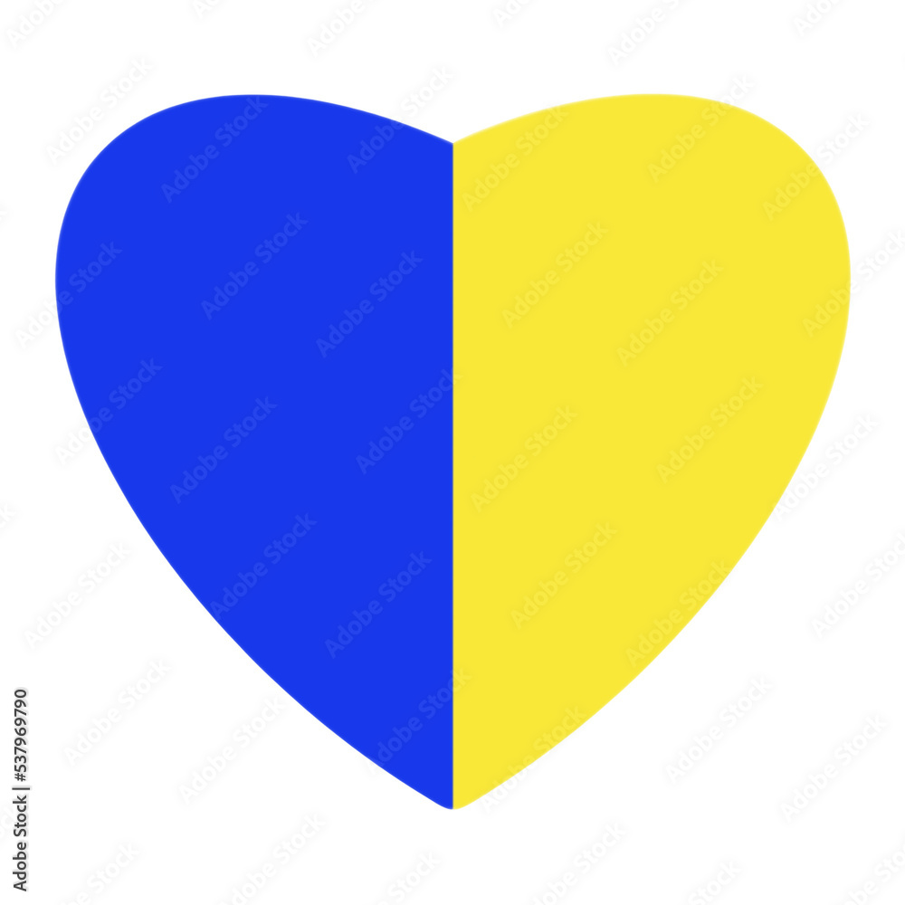Fototapeta premium Ukraine heart 