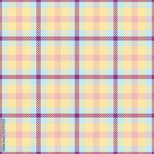 Tartan or plaid retro color pattern.