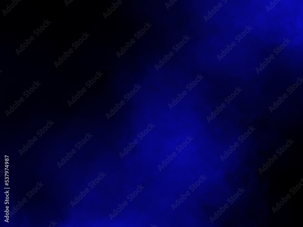 Blue mist in the dark. Illustration created from a tablet, used as a background in abstract style. Blue mist in the dark. Illustration created from a tablet, used as a background in abstract style.