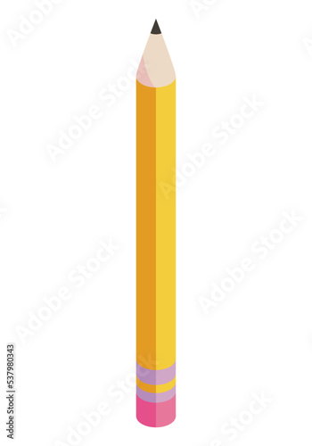 pencil graphite supply isometric
