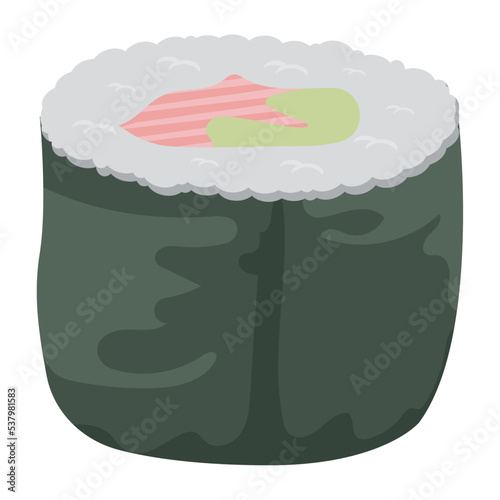 futomaki sushi asian food