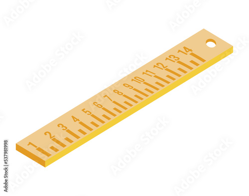 rule school supply isometric
