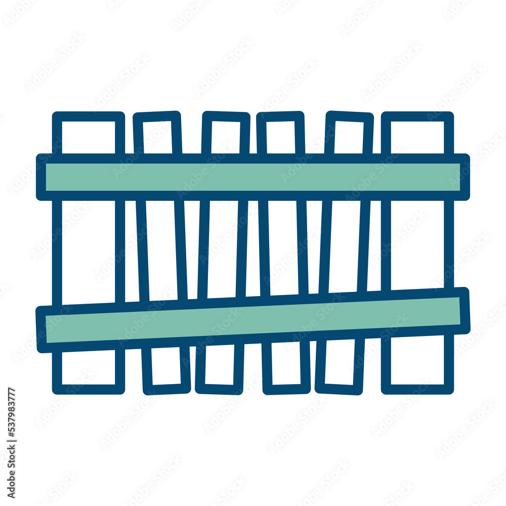 fence icon vector design template in white background fence icon vector design template in white background