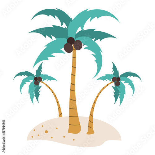 beach tree palms