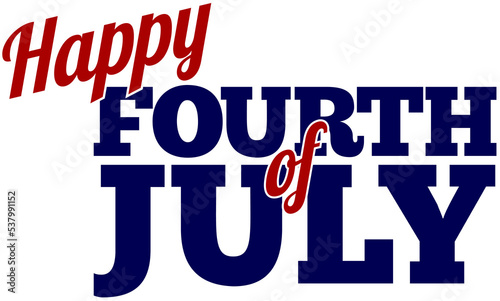 Happy Fourth of July Design