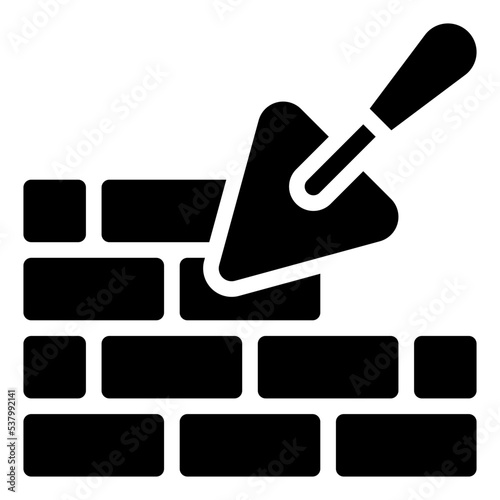 BRICKWORK glyph icon