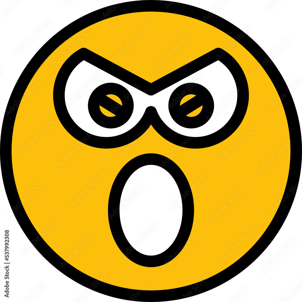 amazed and stun emoji illustration amazed and stun emoji illustration