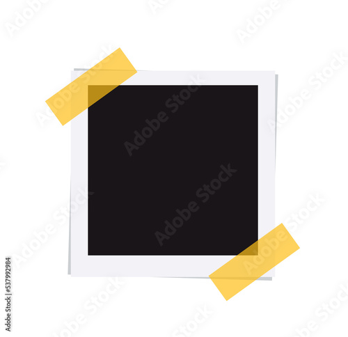 empty photo frame illustration