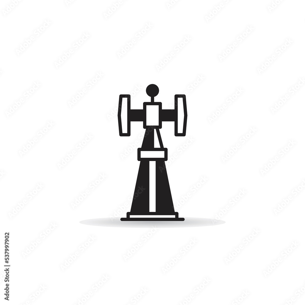 cell site tower icon on white background cell site tower icon on white background