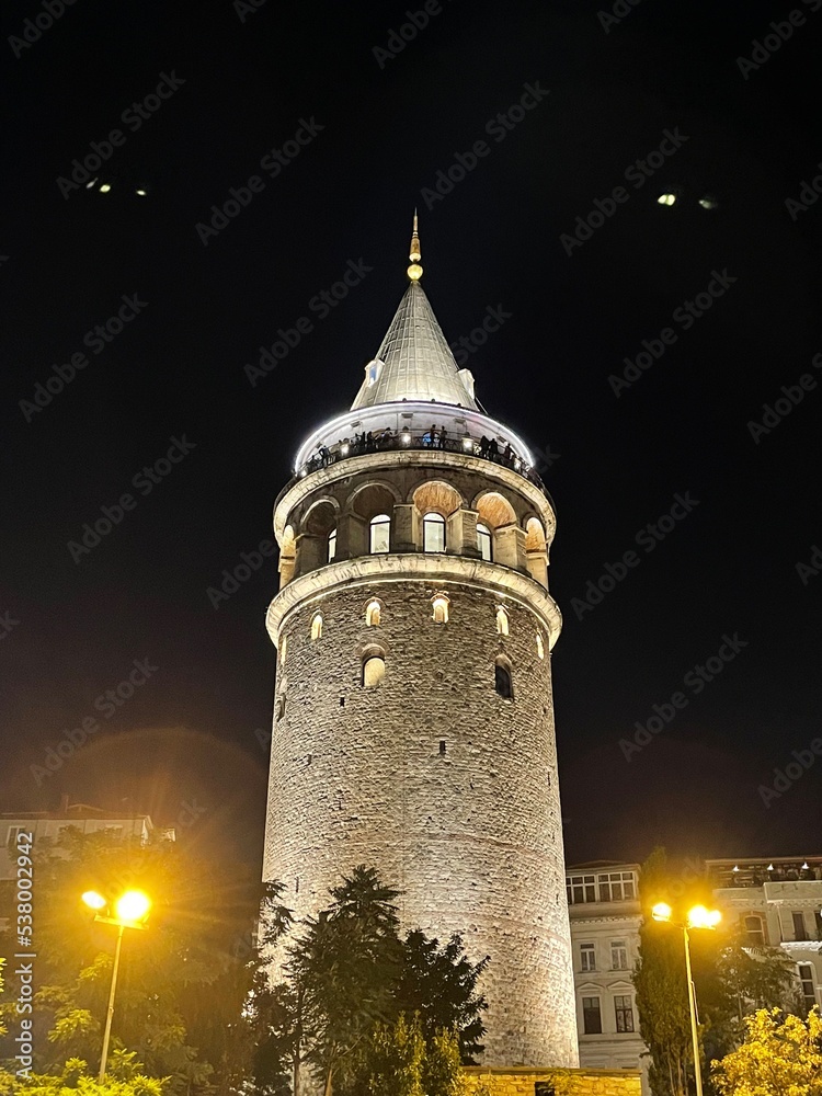Obraz premium lighthouse at night