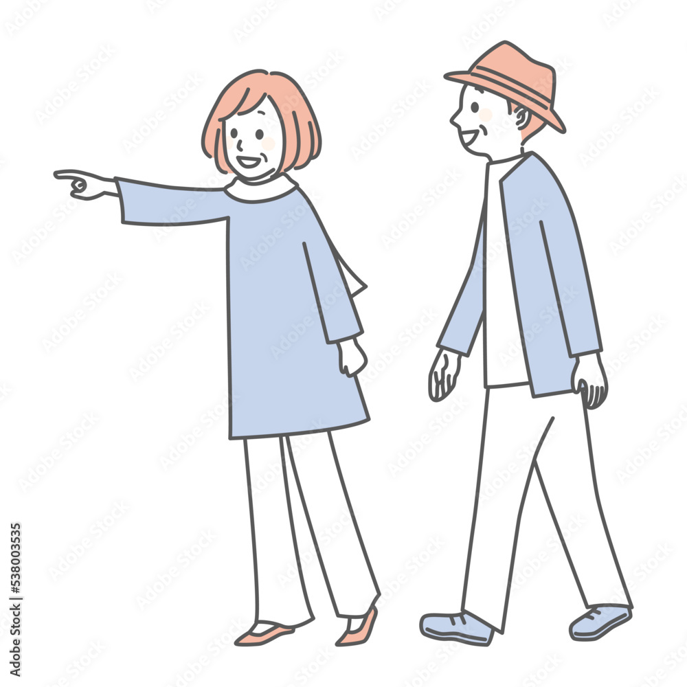 simple illustration of walking people simple illustration of walking people