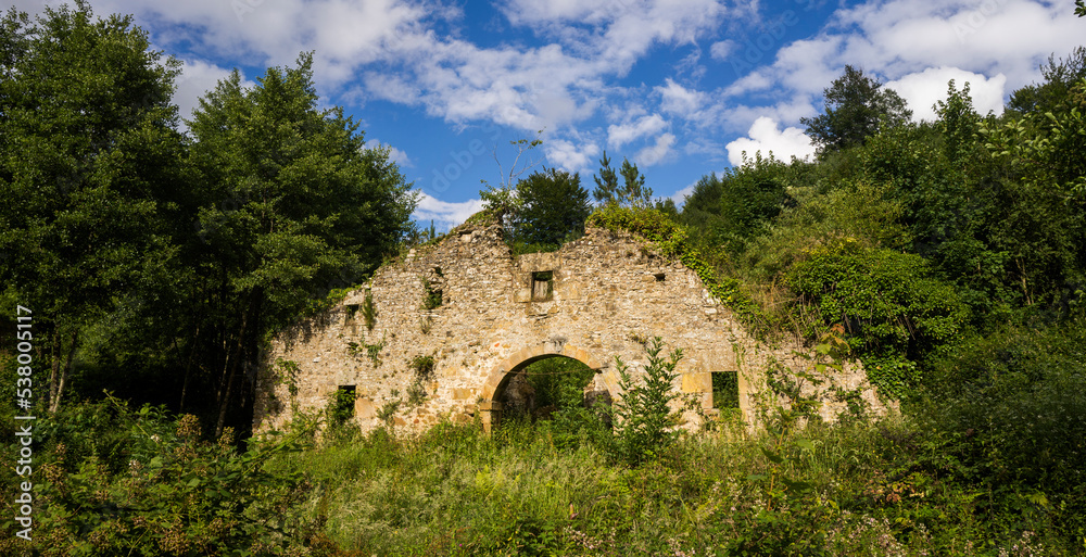 Ruins of basque house, Aixola