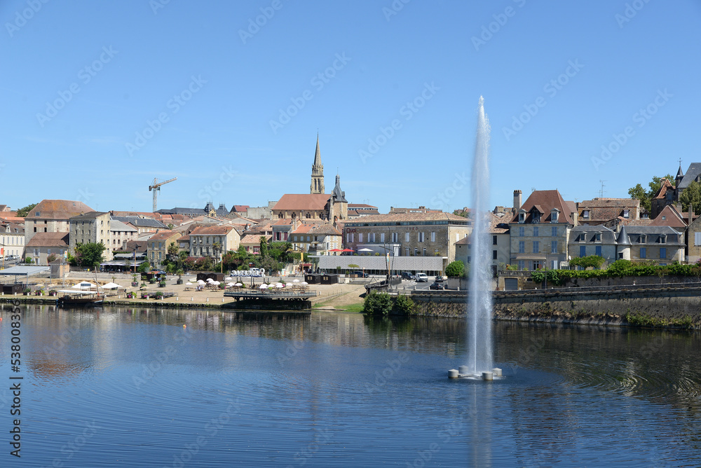 Fototapeta premium Dordogne und Bergerac