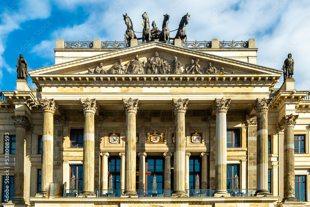 Fassade Residenzschloss Braunschweig Deutschland