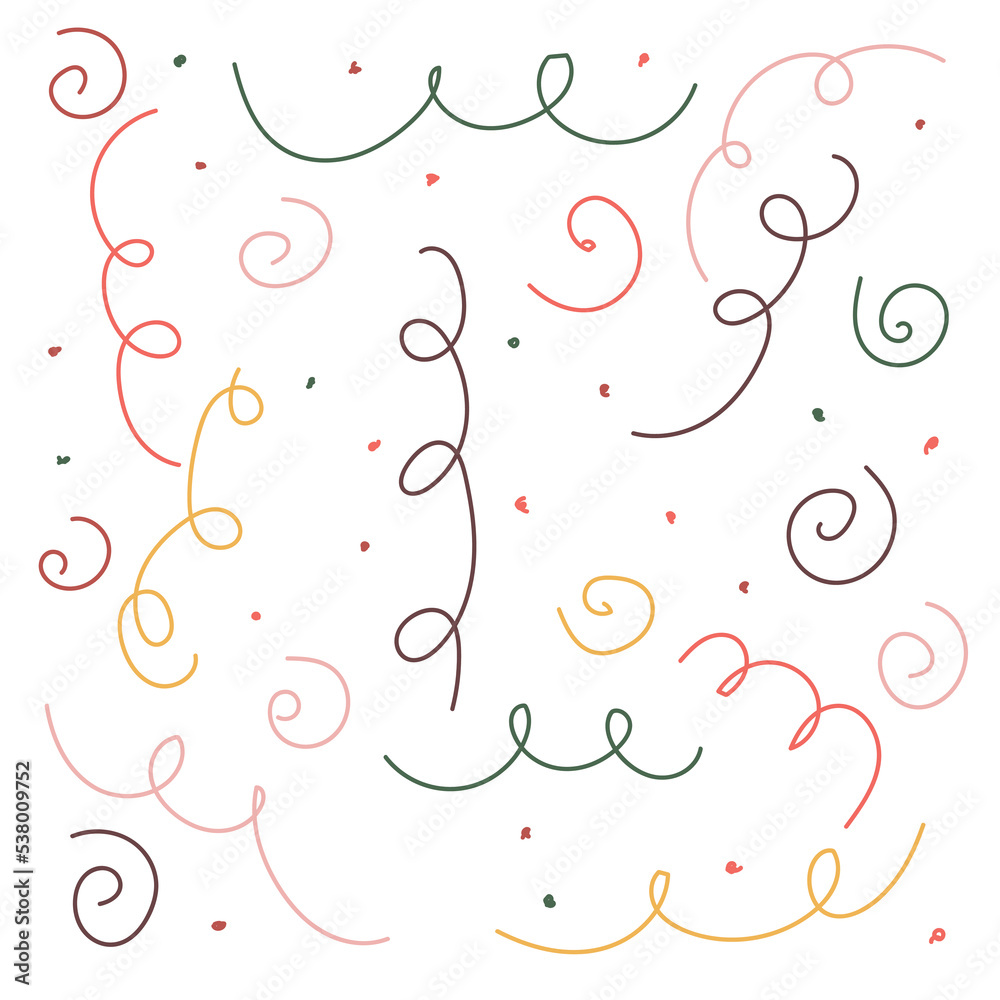 doodle of childrens doodles of different colors doodle of childrens doodles of different colors